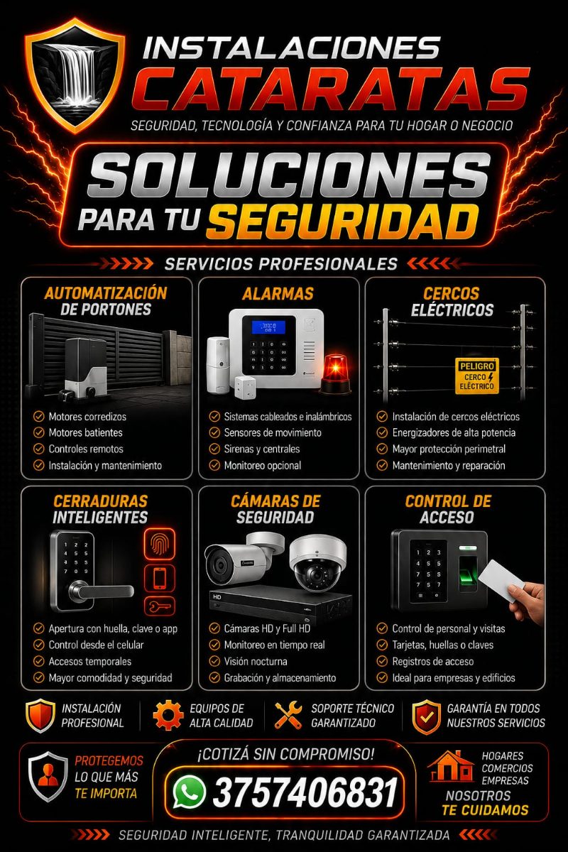 Instalaciones Cataratas